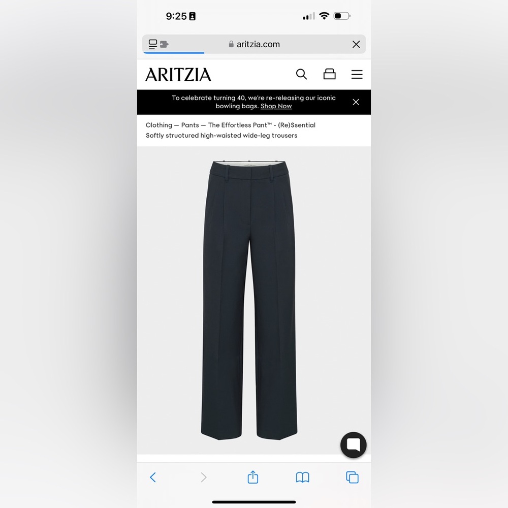 Ariztia effortless pant size 8